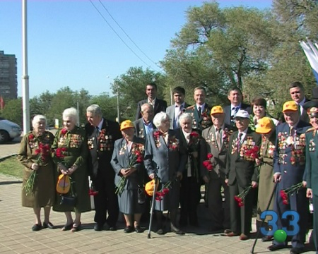 Шахтинские ветераны приняли участие в торжествах в честь Великой Победы